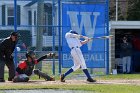 Baseball vs Clark  Wheaton College Baseball vs Clark University. - Photo By: KEITH NORDSTROM : Wheaton, baseball
